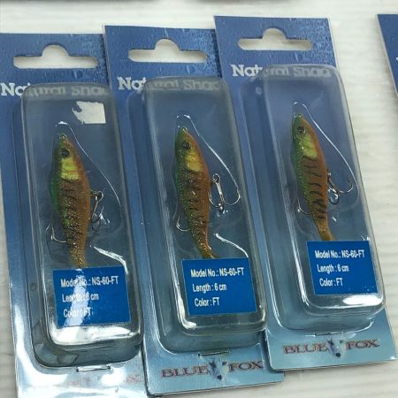  ブルーフォックス BLUE FOX ルアー ナチュラルシャッド まとめ