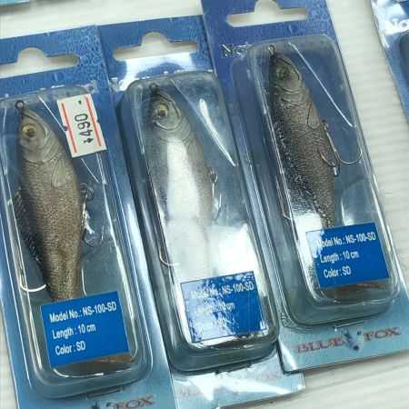  ブルーフォックス BLUE FOX ルアー ナチュラルシャッド まとめ