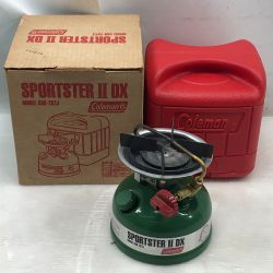 ΣΣ Coleman コールマン シングルバーナー スポーツスターII DX モデル533-737J ｽﾎﾟｰﾂｽﾀｰⅡDX Dランク