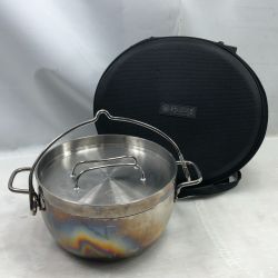 ΣΣ TSBBQ ステンレスダッチオーブン 燕三条製 10インチ Bランク