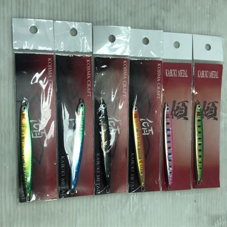  KOJIMA CRAFT コジマクラフト メタルジグ カブキメタル35 6個まとめ