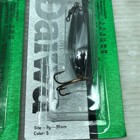  DAIWA ダイワ ルアー スプーン プランガー10gS/ダンサー9gS 10個×2箱まとめ