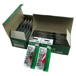 ΣΣ DAIWA ダイワ ルアー スプーン プランガー10gSR/プランガー10gRW 10個×2箱まとめ Nランク