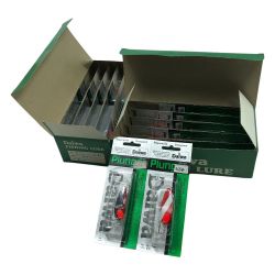 ΣΣ DAIWA ダイワ ルアー スプーン プランガー10gSR/10gRW 10個×2箱まとめ （2） Nランク