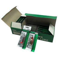 ΣΣ DAIWA ダイワ ルアー スプーン プランガー14gSR/コーホ14gGR 10個×2箱まとめ Nランク