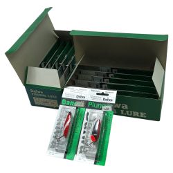 ΣΣ DAIWA ダイワ ルアー スプーン プランガー10gSR/ダンサー9gRW 10個×2箱まとめ Nランク