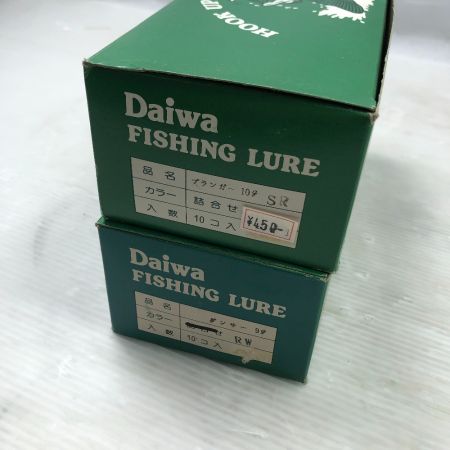  DAIWA ダイワ ルアー スプーン プランガー10gSR/ダンサー9gRW 10個×2箱まとめ