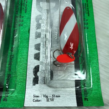  DAIWA ダイワ ルアー スプーン プランガー10gSR/10gRW 10個×2箱まとめ