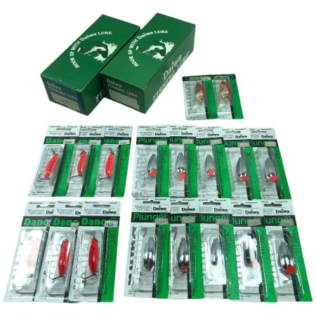  DAIWA ダイワ ルアー スプーン プランガー10gS/ダンサー9gR/コーホ14gGR 18個まとめ