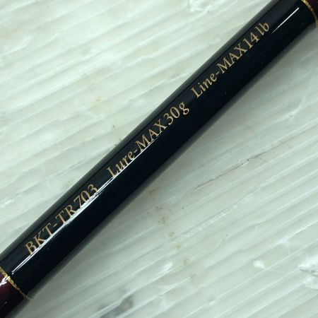  D-3 Custom Lure's ディースリーカスタムルアーズ トラウトロッド ブラキストン BKT-TR703 トリロジー703 BKT-TR703