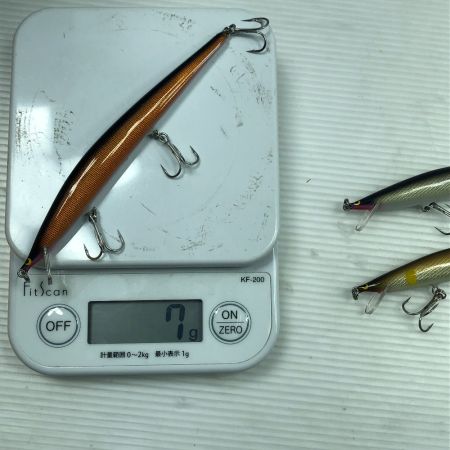  SAURUS ザウルス ハンドメイドミノー バルサ50 ブラウニー13