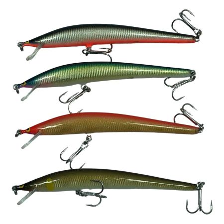  SAURUS ザウルス ルアー ミノー バルサ50 ブラウニー11