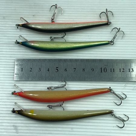  SAURUS ザウルス ルアー ミノー バルサ50 ブラウニー11