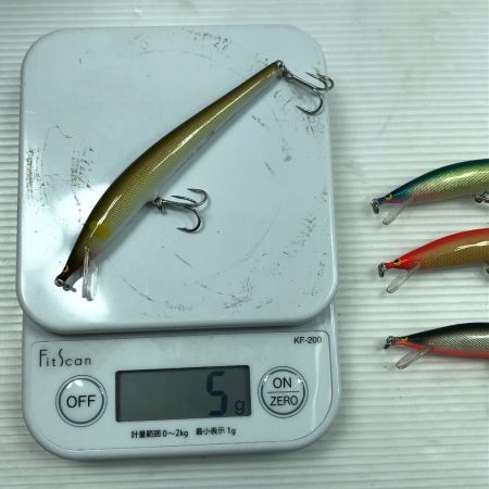  SAURUS ザウルス ルアー ミノー バルサ50 ブラウニー11