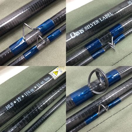  ORVIS オービス フライロッド シルバーラベル HLS 15’ ＃11