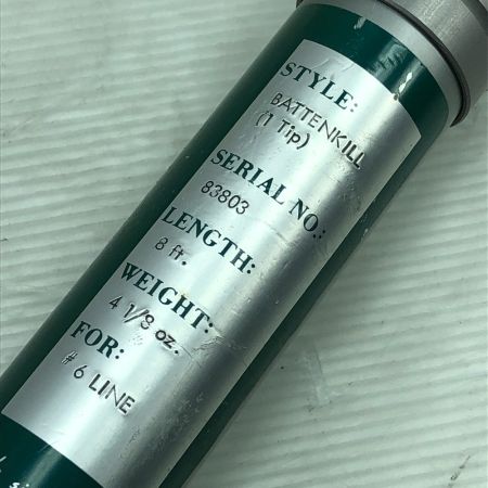  ORVIS オービス フライロッド バテンキル バンブー8ft 4 1/8 ＃6