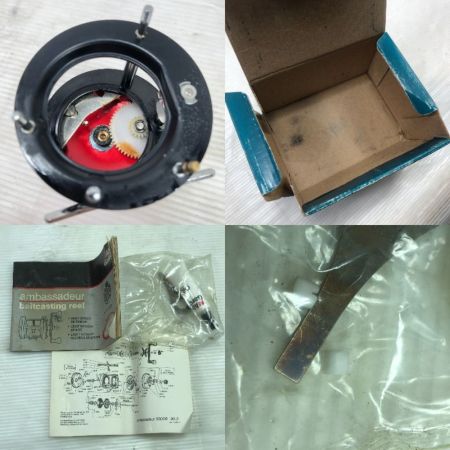  Abu Garcia アブガルシア ベイトリール アンバサダー5000B #レッド