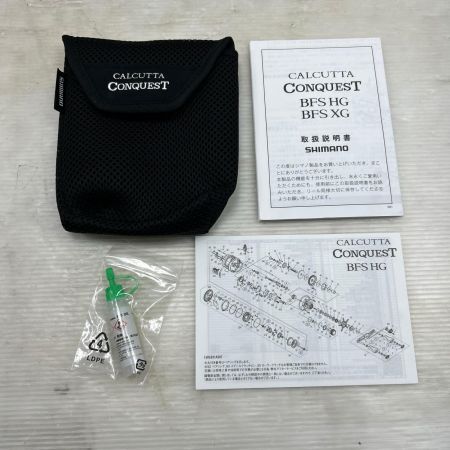 SHIMANO シマノ ベイトリール 23カルカッタコンクエスト BFS HG LEFT 045690