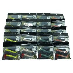 ΣΣ SHIMANO シマノ ルアー ワーム 熱砂 メタルドライブシャッド 4.0インチ 20個まとめ Nランク