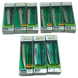 ΣΣ DAIWA ダイワ ルアー ミノー シルバークリークミノーII 9個まとめ Sランク