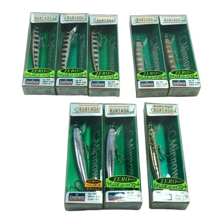  DAIWA ダイワ ルアー ミノー シルバークリークミノーII 8個まとめ