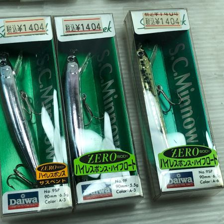  DAIWA ダイワ ルアー ミノー シルバークリークミノーII 8個まとめ