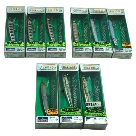  DAIWA ダイワ ルアー ミノー シルバークリークミノーII 9個まとめ （2）