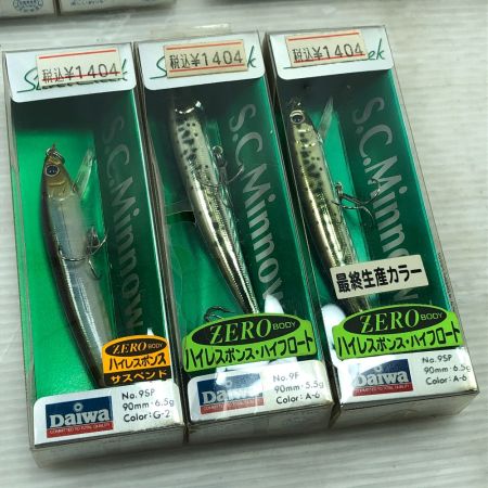  DAIWA ダイワ ルアー ミノー シルバークリークミノーII 9個まとめ （2）