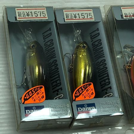 DAIWA ダイワ ルアー ミノー T.Dスカウター F-G 5個