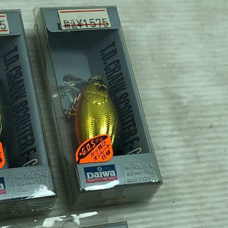  DAIWA ダイワ ルアー ミノー T.Dスカウター F-G 5個