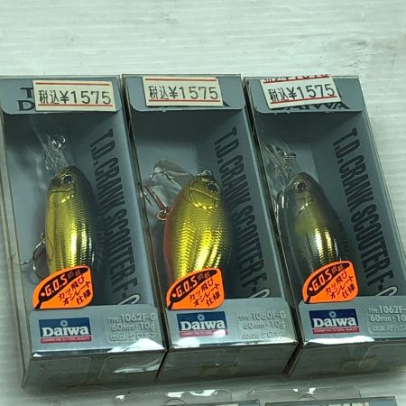  DAIWA ダイワ ルアー ミノー T.Dスカウター F-G 5個