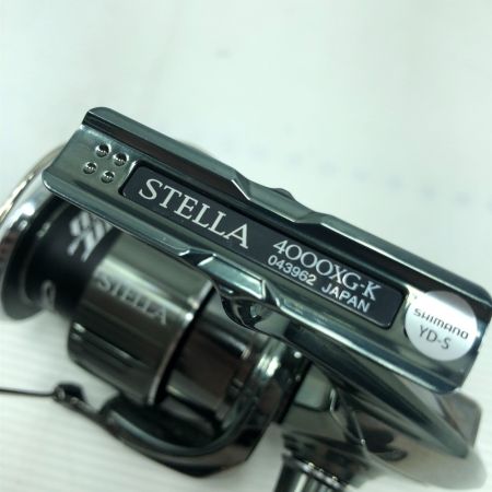  SHIMANO シマノ スピニングリール 22ステラ 4000XG 043962