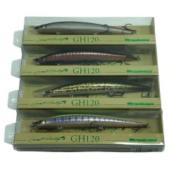  Megabass メガバス ルアー グレートハンティング GH120 4個まとめ Sランク