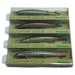 ΣΣ Megabass メガバス ルアー グレートハンティング GH120 4個まとめ Sランク