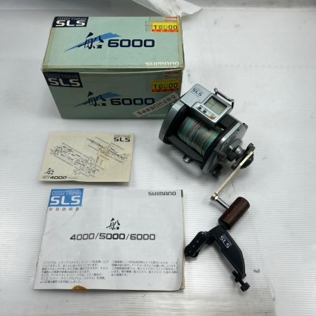 SHIMANO シマノ 両軸リール デジタナ sls 船6000