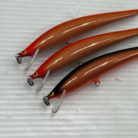 SAURUS ザウルス ルアー バルサ50 ブラウニー 3個まとめ （3）