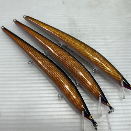 SAURUS ザウルス ルアー バルサ50 ブラウニー 3個まとめ （2）