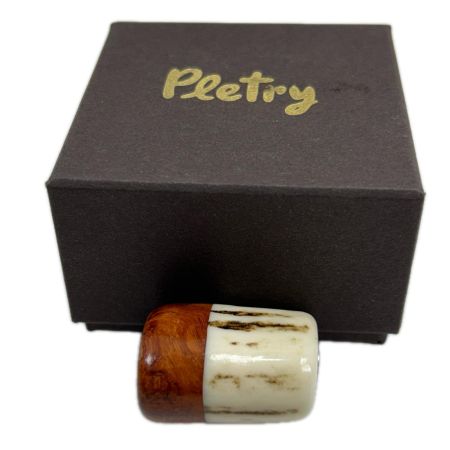 Pletry プレトリー カスタムパーツ スタッグノブ 鹿角＆ウッドノブ