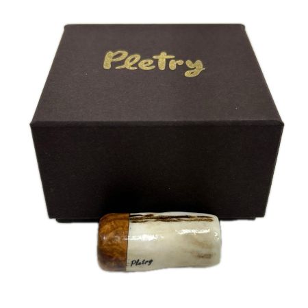 Pletry プレトリー カスタムパーツ スタッグノブ 鹿角＆ウッドノブ （2）