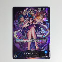 ζζ  ワンピースカード ボア・ハンコック OP07-038L Bランク