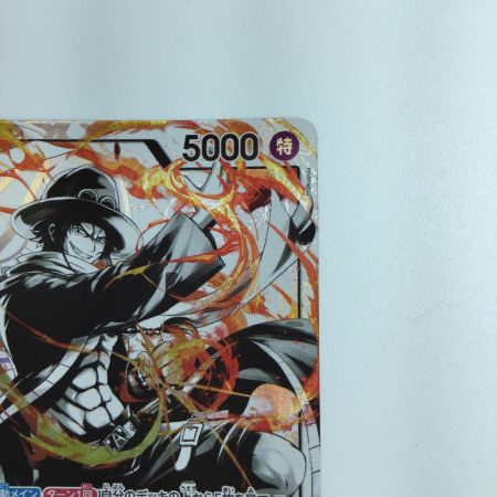   ワンピース パラレル）ポートガス・D・エース ST13/002P1　ワンピースカードゲーム