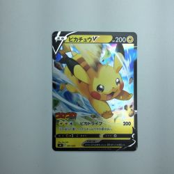 ζζ  トレカ ポケモンカード ピカチュウV 001/024/SN/B Bランク