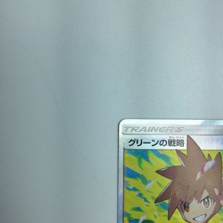   トレカ ポケモンカード グリーンの戦略 106/094/SM11/B SR
