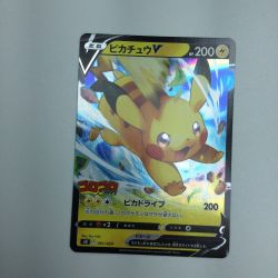 ζζ  トレカ ポケモンカード ピカチュウV 001/024/SN/B Bランク