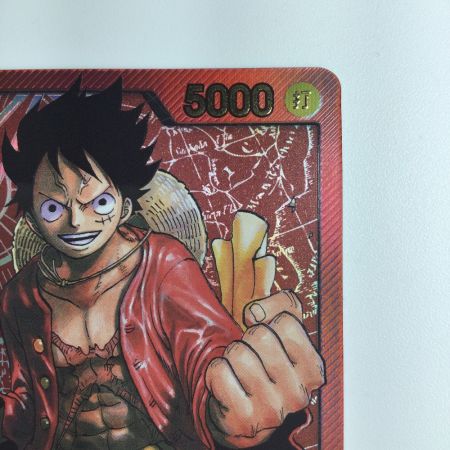   ワンピース モンキー・D・ルフィ（カード名金色） ST01/001H3 L