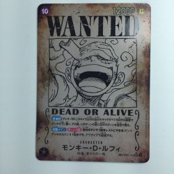 ζζ  ワンピース パラレル）モンキー・D・ルフィ（WANTED） OP05/119P7  ワンピースカードゲーム Bランク
