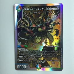 ζζ  デュエルマスターズ 切札勝太＆カツキング-熱血の物語- DMBD191/14  デュエマ Bランク
