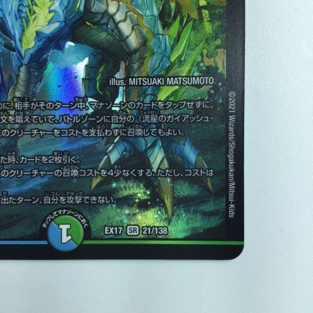   デュエルマスターズ 流星のガイアッシュ・カイザー DMEX1721/138