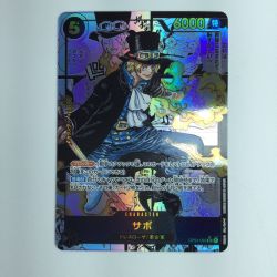 ζζ  ワンピース パラレル）サボ（背景マンガ） OP04/083/P2  ワンピースカードゲーム　コミパラ Bランク