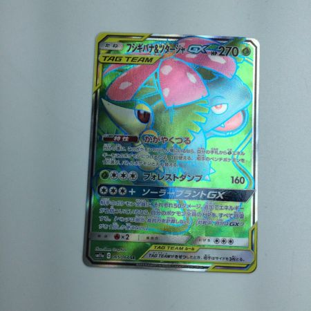   トレカ ポケモンカード フシギバナ＆ツタージャGX 065/064/SM11a/B SR